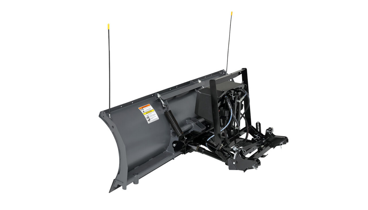 snowex utv straight blade heavy-duty structural reinforcement
