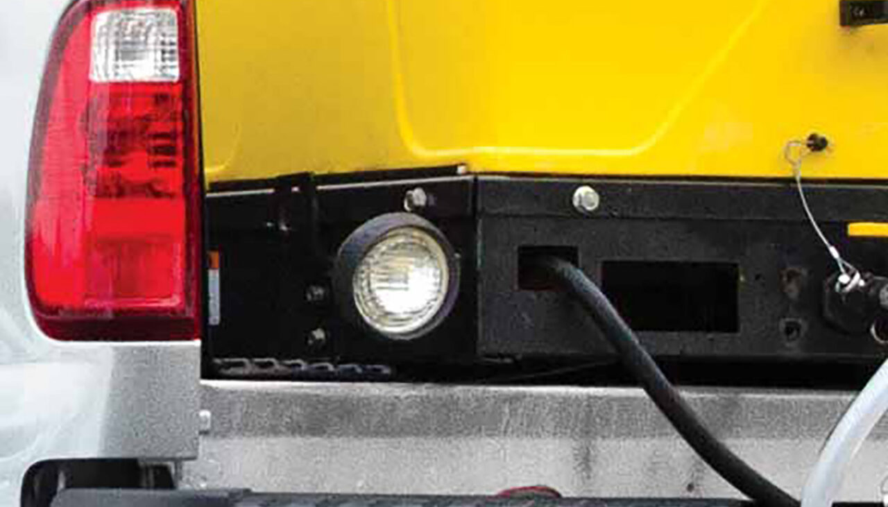 accuspray work light