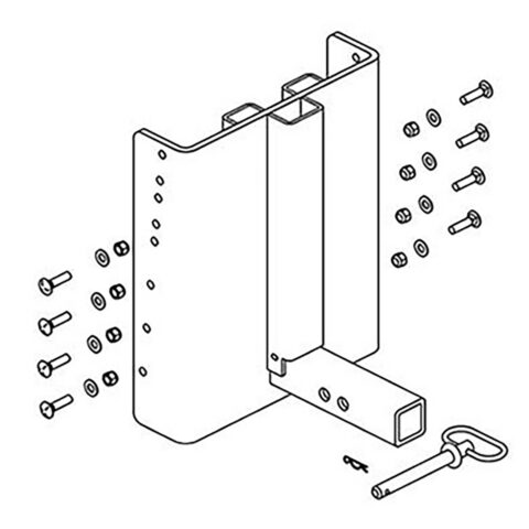 drop pro 600 TPR 020 Receiver Hitch Mount
