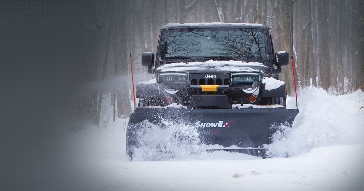 Light Truck Snow Plows | Straight Blade Plow | SnowEx®