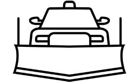 truck plow icon