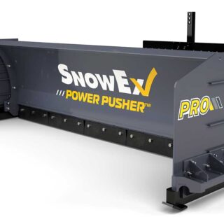power pusher pro with trace edge technology and hydraulic wings