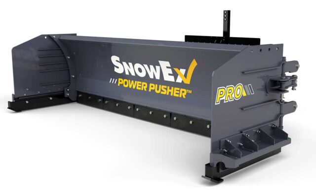 power pusher pro with trace edge technology and hydraulic wings