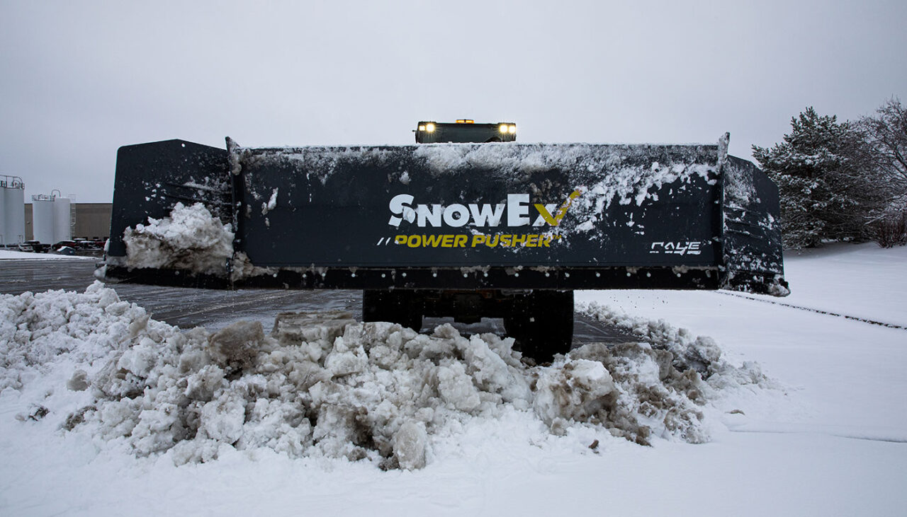 SnowEx POWER PUSHER PRO raised