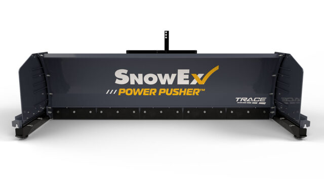 POWER PUSHER PRO front of plow