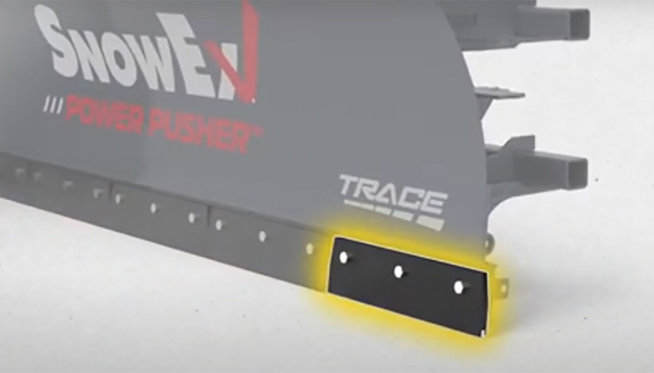 POWER PUSHER PRO cutting edge with carbide inserts