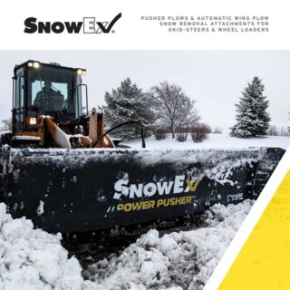 snowex pusher brochure thumbnail cover image